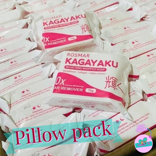 ROSMAR Kagayaku Bleaching Whipped Soap Scar Remover PILLOW PACK 2 Bars