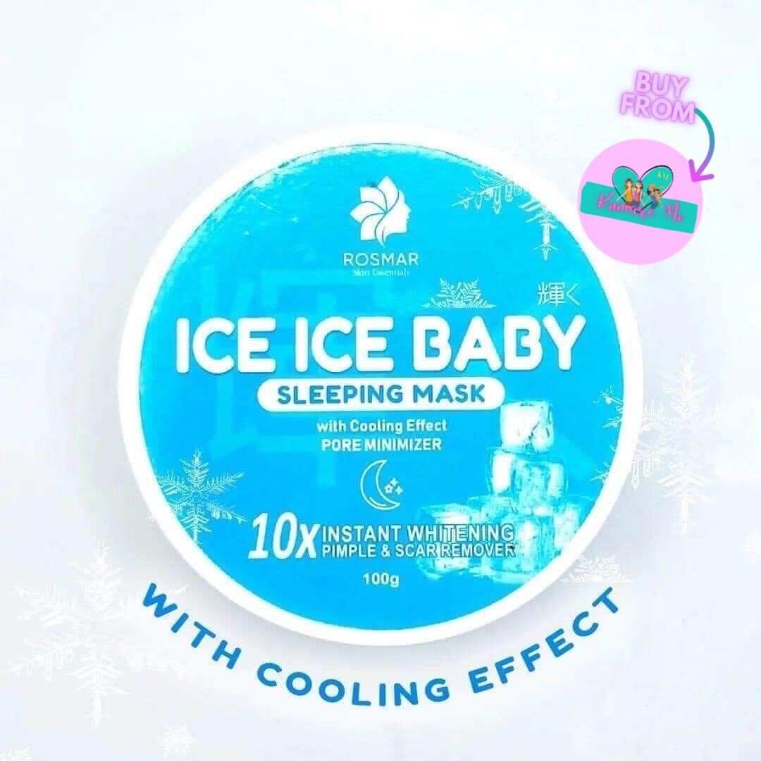 Rosmar Kagayaku ICE ICE BABY Sleeping Mask, 100g