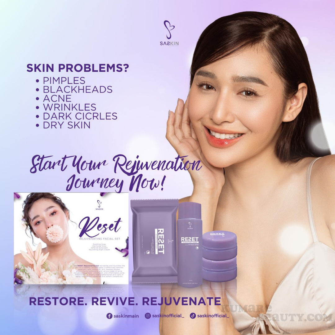 Saskin Reset Rejuvenating Facial Set