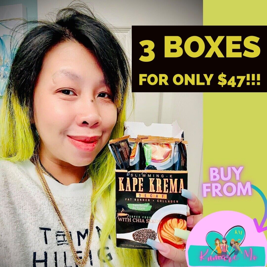 Slimming K Coffee KAPE KREMA By Madam kilay 3 Boxes