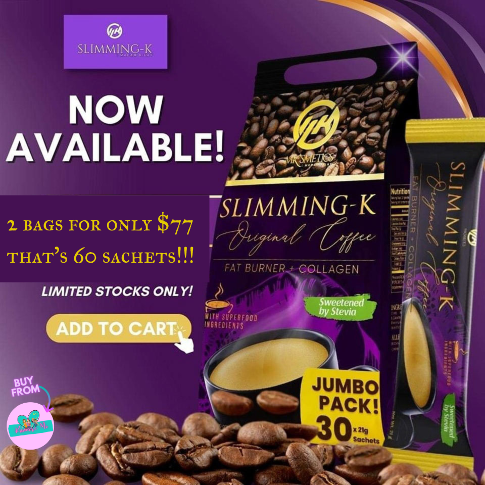 Slimming- K Coffee by Madam Kilay JUMBO Pack - 2 bags