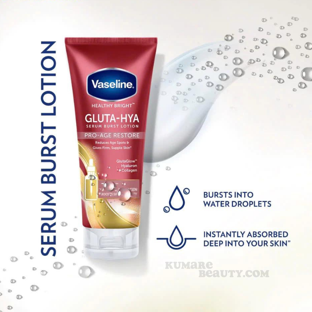 VASELINE GLUTA-YHA SERUM BURST LOTION PRO-AGE RESTORE 330ml