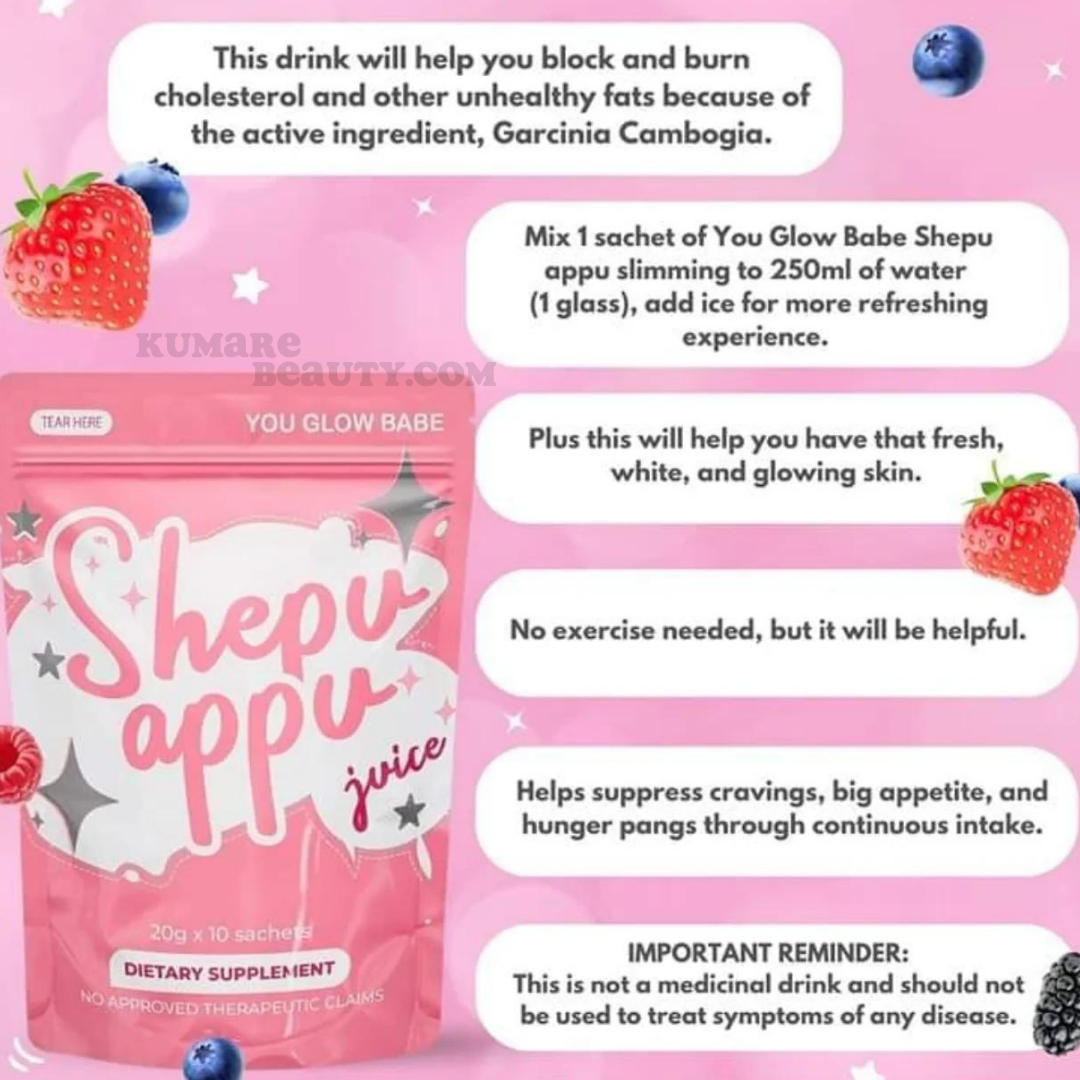 You Glow Babe Shepu Appu Slimming Drink 20g 10 sachets