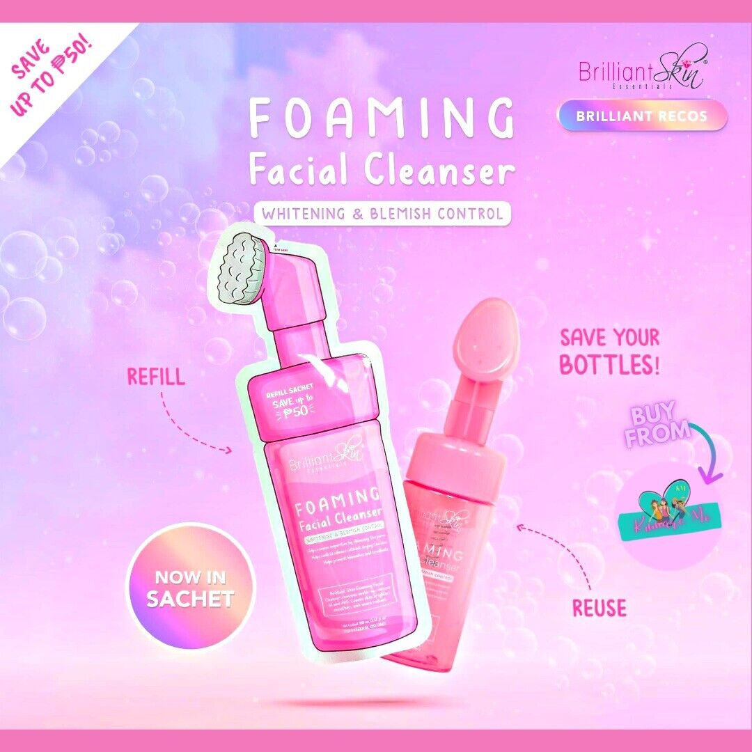 Brilliant Skin Essentials Foaming Facial Cleanser Refill