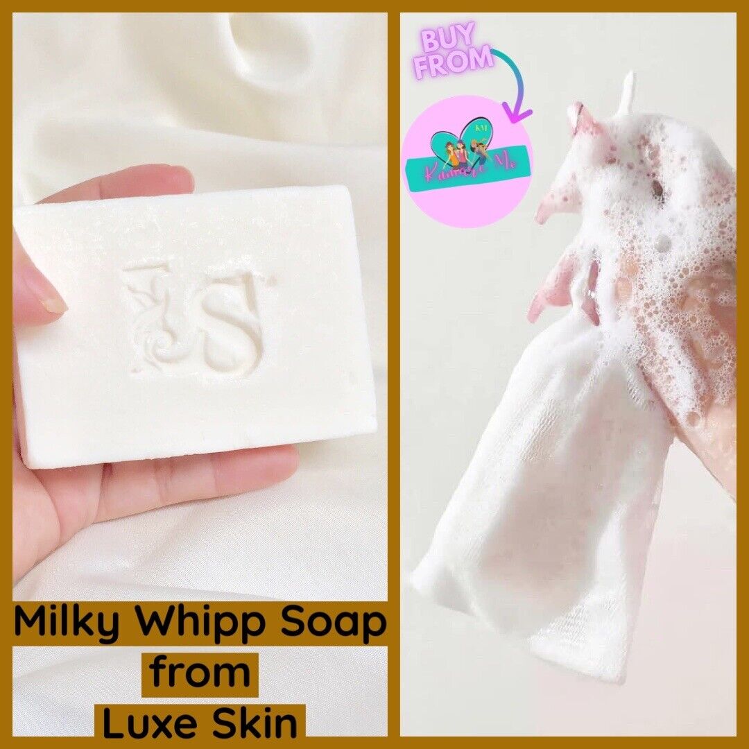 Luxe Skin Milky Whipp Soap 135g X 2 in 1 pouch