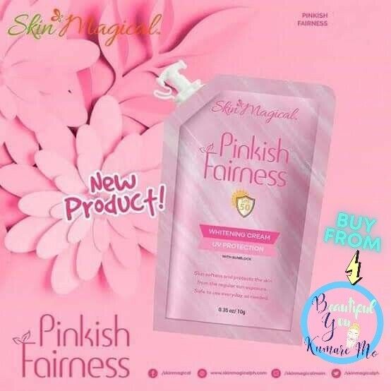 Skin Magical Pinkish Fairness Whitening Cream w/ spf50 2x (10g each)