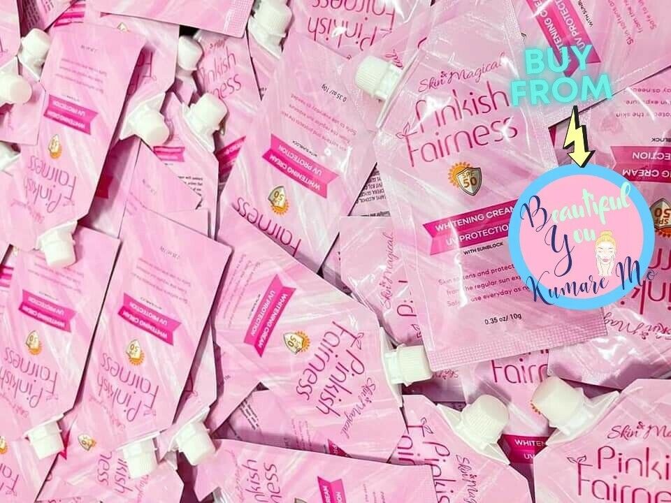 Skin Magical Pinkish Fairness Whitening Cream w/ spf50 2x (10g each)
