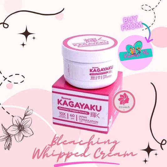 Rosmar KAGAYAKU Bleaching Whipped Cream No Rinse SPF 60 10x Whitening - 300g