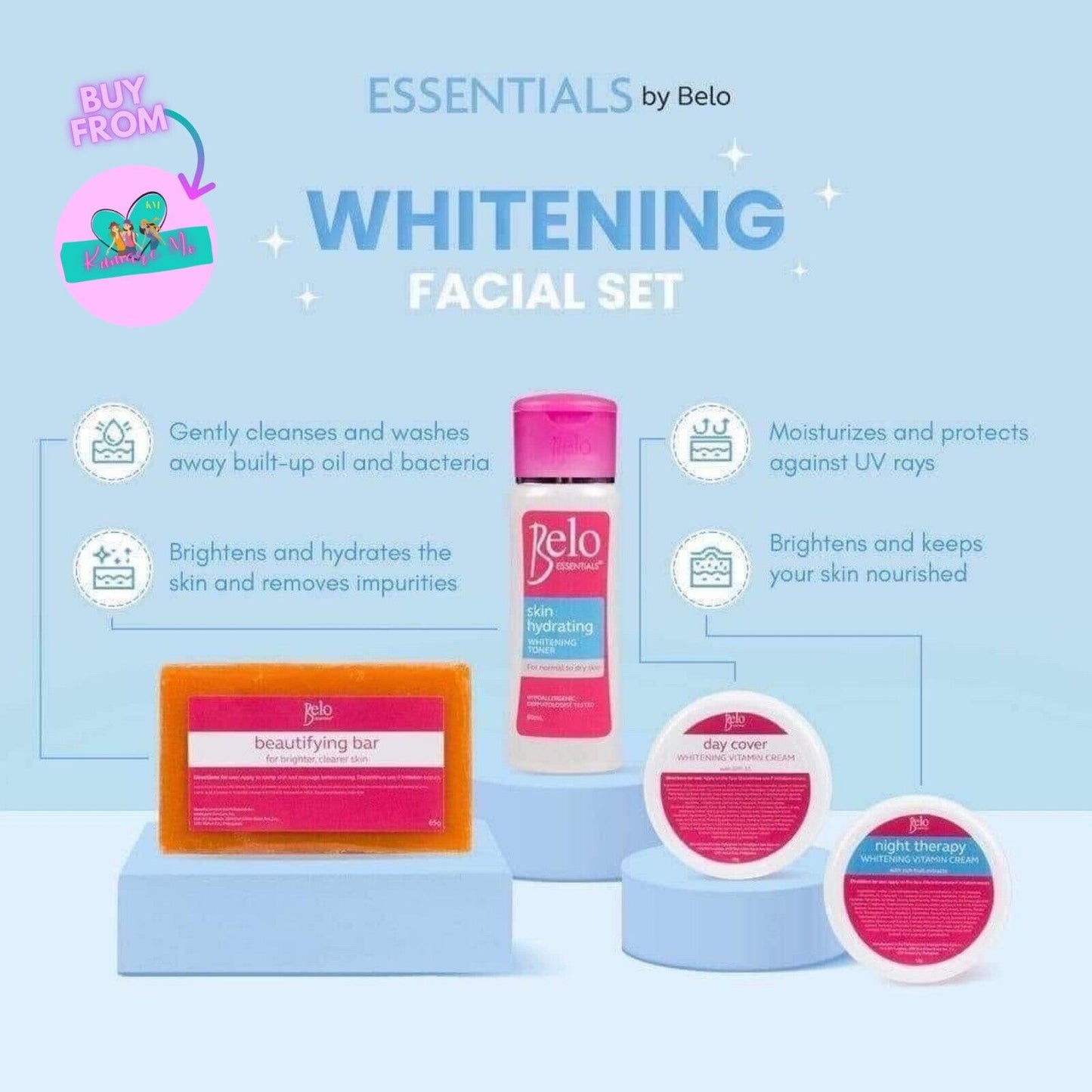 Belo Essentials Whitening Facial Set