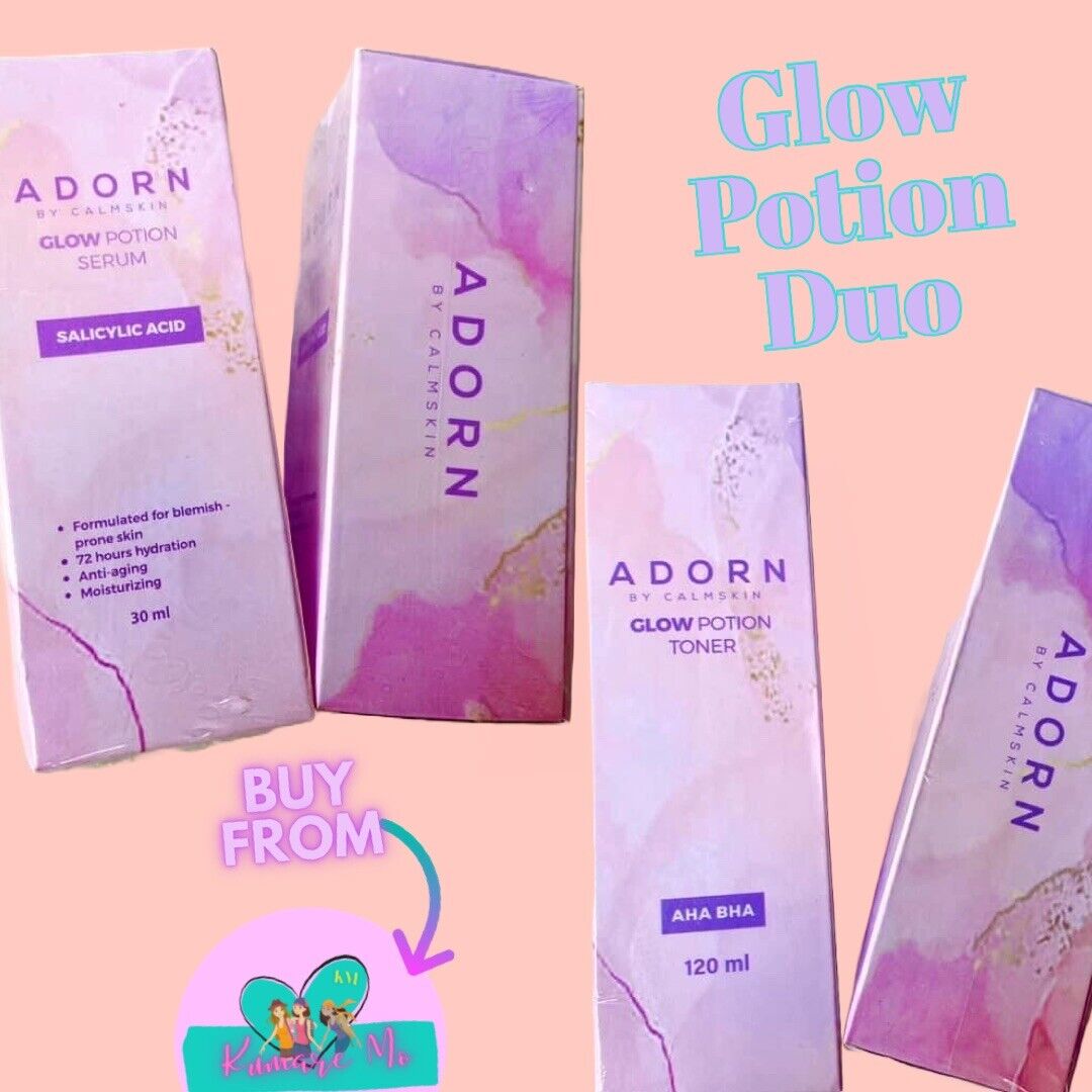 Adorn Glow Potion Duo , Adorn Serum 30ml & Adorn Toner 120ml.