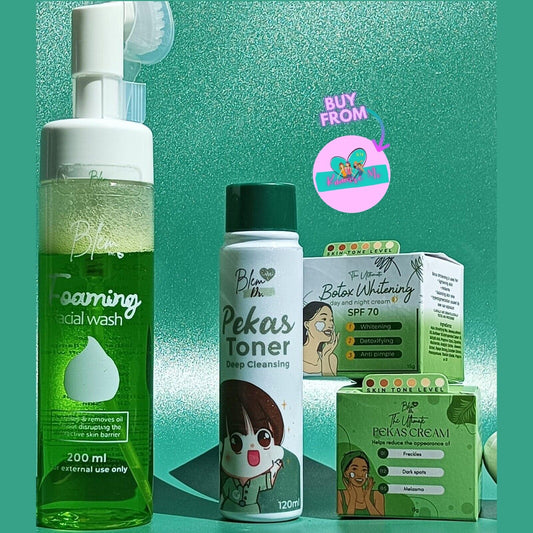 Blem Dr. Quadro Set - Face Wash, Toner, Botox And Pekas Cream (4 pcs)